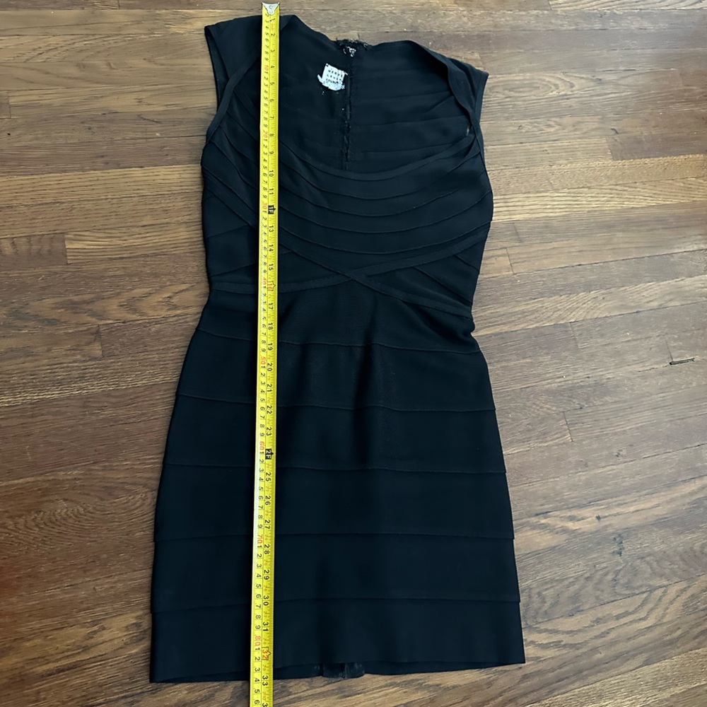 Herve Leger Icon Bandage Mini Dress - Picture 5 of 9